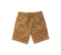 Volcom Men's Frickin Elastic Waist 19" Chino Short, Dark Khaki, Medium