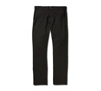 Volcom Men's Frickin Modern Fit Stretch Chino Pant, Black 1, 44W x 30L