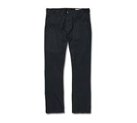 Volcom Men's Frickin Modern Fit Stretch Chino Pant, Dark Navy 1, 46W x 32L