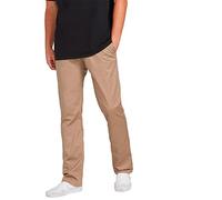 Volcom Men's Frickin Modern Fit Stretch Chino Pant, Khaki 1, 31W x 34L