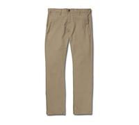Volcom Men's Frickin Modern Fit Stretch Chino Pant, Khaki 1, 40W x 32L