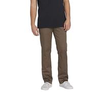 Volcom Men's Frickin Modern Fit Stretch Chino Pant, Mushroom 1, 30W x 32L