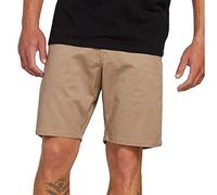 Volcom Men's Frickin Modern Stretch 19" Chino Short Jeans, Khaki, 32