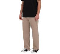 Volcom Men's Frickin Regular Stretch Chino Pants, Khaki 1, 32