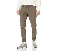 Volcom Men's Frickin Slim Jogger Pant, Mushroom, Medium
