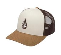 Volcom Men's Full Stone Cheese Trucker Hat Baseball Cap, Pale Khaki, One Size
