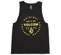 Volcom Men's Tank Top-Sleeveless Athletic Shirt-Breathable Cotton, Classic Fit for Beach, Training & Casual Wear, Black, Medium
