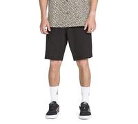 Volcom Men's Kerosene 21" Hybrid Chino Shorts Casual, Black, 34