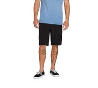 Volcom Men's Kerosene 21" Hybrid Chino Shorts Casual, Black, 40