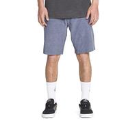 Volcom Men's Kerosene 21" Hybrid Chino Shorts, Navy, 38