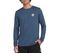 Volcom Men's Long Sleeve Rashguard - UPF 50+ Sun Protection, Quick-Dry Performance Swim Shirt