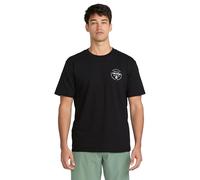 Volcom Men's Mortis Short Sleeve T Classic Fit Crewneck Tee, Soft Cotton, Lightweight & Breathable Casual Shirt, Black, Large