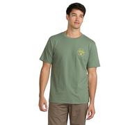 Volcom Men's Mortis Short Sleeve T Classic Fit Crewneck Tee, Soft Cotton, Lightweight & Breathable Casual Shirt, Light Olive, Large