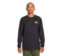 Volcom Men's Nunez Long Sleeve Thermal Shirt, Shorey Black, Large