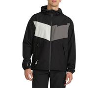Volcom mens Prysmer 10k Mtb Windbreaker Jacket - Waterproof Hooded, Black, XL