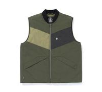 Volcom Prysmer Vest Gilet - Squadron Green