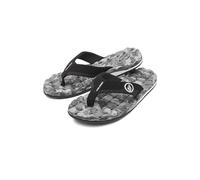 Volcom Men's Recliner Sandal Flip Flop, Grey Combo, 8 UK