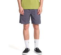 Volcom Men's Road Trip Elastic Waist 19" Relaxed Fit Short, Dark Slate, Large