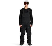 Volcom mens Roan Bib Overall Snowboard Pant - 15k Waterproof 2-layer Repreve® Fibers, Black, XXL