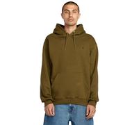 Volcom Men's Single Stone Pullover Hoodie Fleece Sweatshirt Hooded, Brindle, M