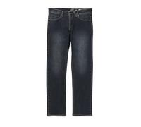 Volcom Men's Solver Stretch Denim Jeans-Modern Fit Pant, Vintage Blue, 32 W/32 L