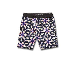 Volcom Men's Standard Lido Solid Mod 20" Boardshort, Revoke New Black, 32