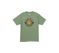 Volcom Men's Stoney Circle Short Sleeve Tee, Light Olive, XXL