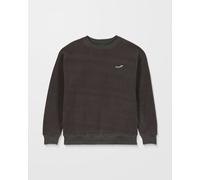 VOLCOM - Mens Too Kool Sweatshirt - Rinsed Black - Casual L/S Top