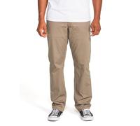 Volcom Mens Tustin Utility Workwear Pant - Durable Cotton Twill Pants with Utility Cargo Pockets, Mushroom, 32