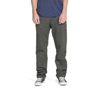 Volcom Men's V Monty Chino Pant, Charcoal Heather, 36