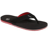Volcom Men's Victor Flip Flops, Black/red, 24.0 cm
