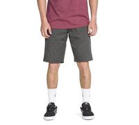 Volcom Men's Vmonty Chino Shorts Casual, Charcoal Heather, 36
