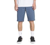 Volcom Men's Vmonty Stretch Short, Heather Blue, 33