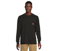 Volcom Mens Workwear Certifico Long Sleeve T-Shirt | 100% Cotton Crew Neck Tee, Black, Large