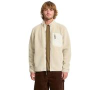 Volcom Muzzer Fuzzar Full Zip Sweatshirt Beige S Men