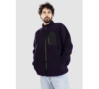 Volcom Muzzer Fuzzar Zip Hoodie dark purple L