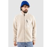 Volcom - Fleeces with zip - Muzzer Fuzzar Zip Stone for Men in Silicone - Size L - Beige Beige L