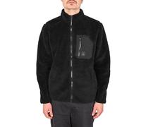 Volcom Muzzer Fuzzar Zip Up Sherpa Fleece - Black