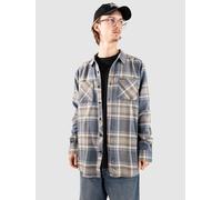 Volcom Netastone Flannel Shirt dark slate L