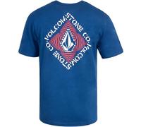 Volcom Obtical Men's T-Shirt, Cosmic Blue, M