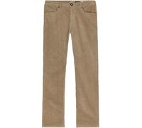 Volcom - Pantalon droit en velours côtelé - Solver 5 Pocket Corduroy Pant Brindle for Men in Cotton - Size 30 US - Beige Beige 30 US