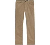 Volcom - Pantalon droit en velours côtelé - Solver 5 Pocket Corduroy Pant Brindle for Men in Cotton - Size 28 US - Beige Beige 28 US