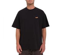 VOLCOM Pistol Stone Lse SST t-Shirt, Black/White, L