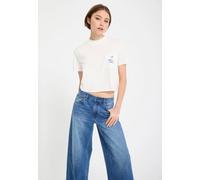 Volcom - Pocket Dial Vintage White - T-Shirt - beige - L - 100% Cotton L