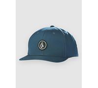 Volcom Men's Quarter Twill Hat, Deep Blue, One size