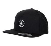 Volcom Quarter Twill Snapback Cap, black, One Size