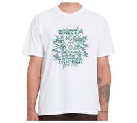 Volcom - Remote Viewer S/S Tee - T-shirt size M, white