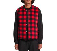 Volcom - Reversible Sleeveless Jacket - Bowered Vest Lifeguard Red for Men in Nylon - Size L Red L