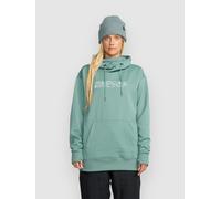 Volcom Riding Hydro P/o Hoodie Fleece Green,Blue S Women