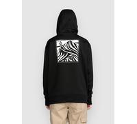 Volcom Riding Hydro P/o Hoodie Fleece Black M Woman